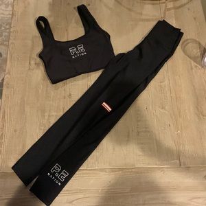 P.E Nation Leggings and crop top